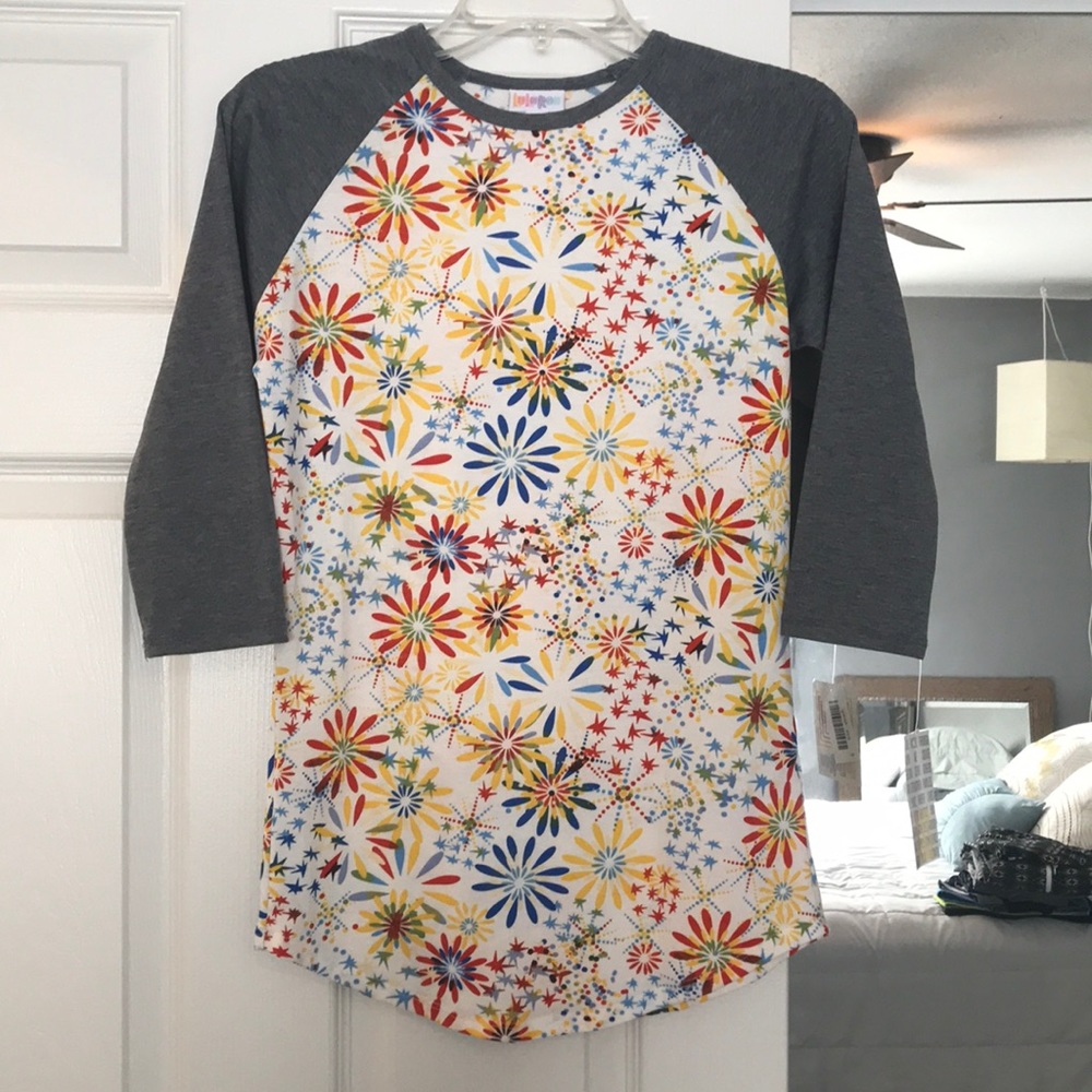 Lularoe Randy Baseball tee